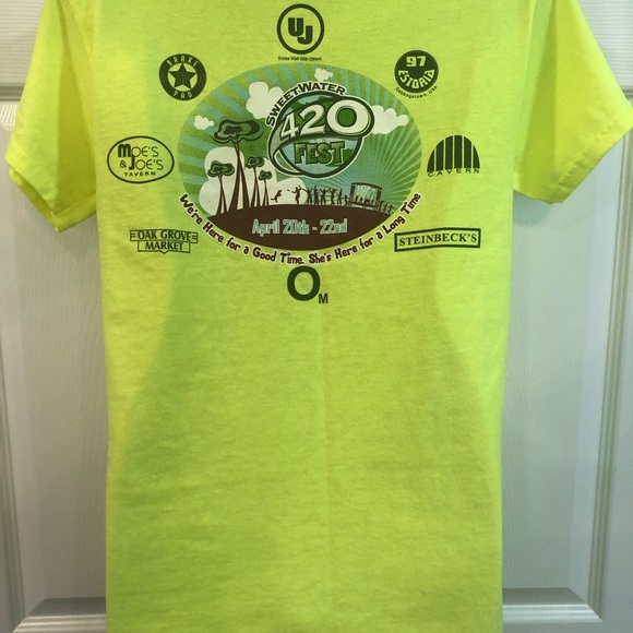 Sweet Water 420 Festival T-Shirt - Picture 2 of 5